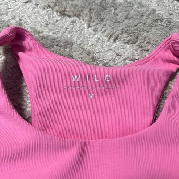 WILO Ribbed Longline Sports Bra - Picture 3 of 4